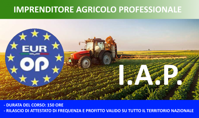 Imprenditore Agricolo Professionale (IAP)